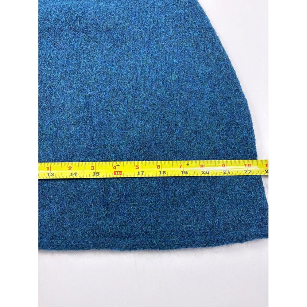 Peruvian Connection 93% Alpaca Ocean Tillamook Capelet Teal‎ L/XL NWT - Picture 2 of 8